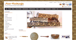 Desktop Screenshot of amarhandicrafts.com