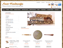 Tablet Screenshot of amarhandicrafts.com